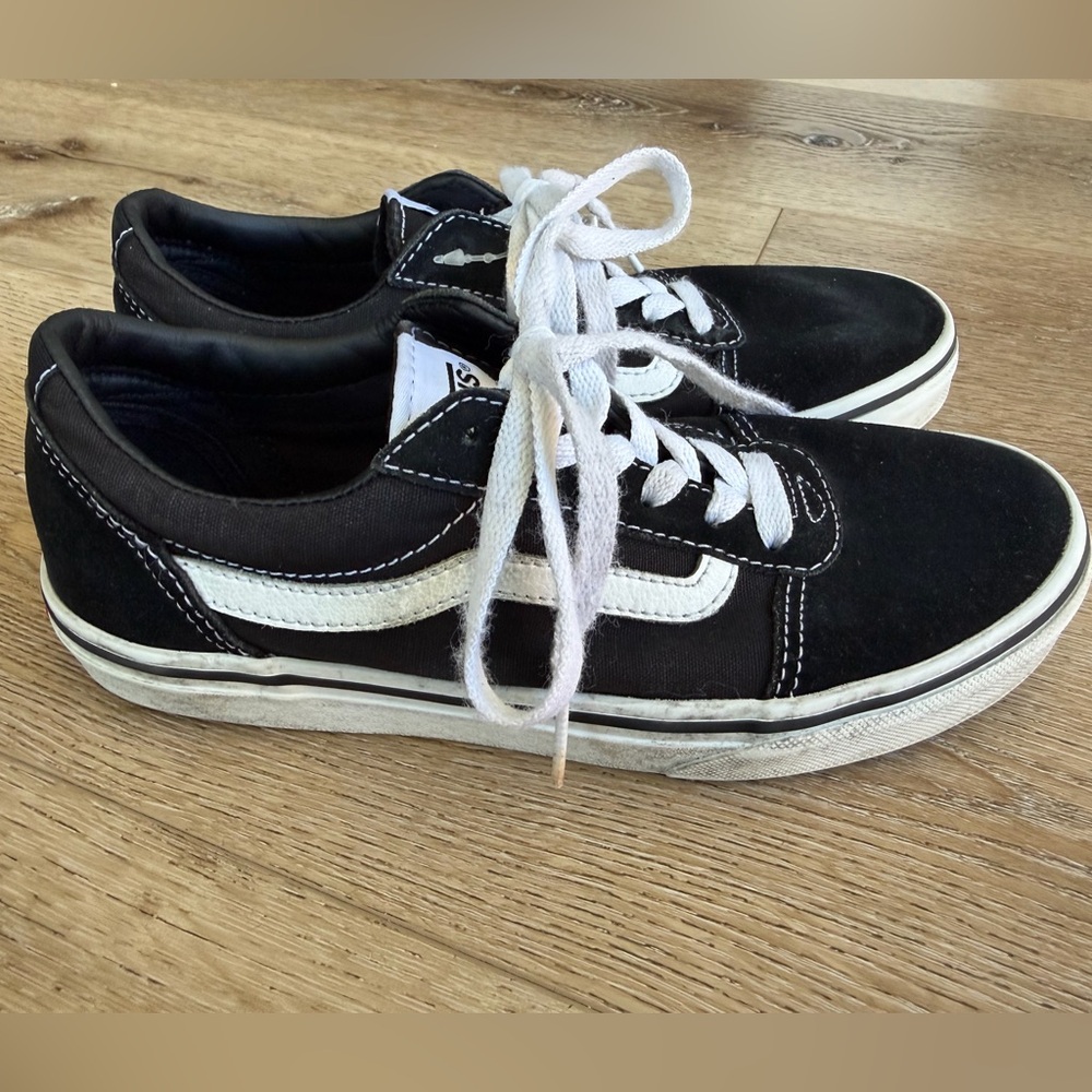 Vans Old Skool black suede sneakers